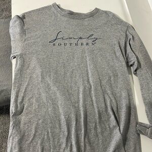 Simply Southern Grey Longsleeve